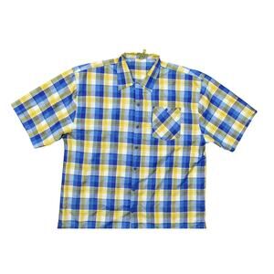 Y2K True Rock Men's 5XL Short Sleeve Casual Shirt, Multicolor, Polyester